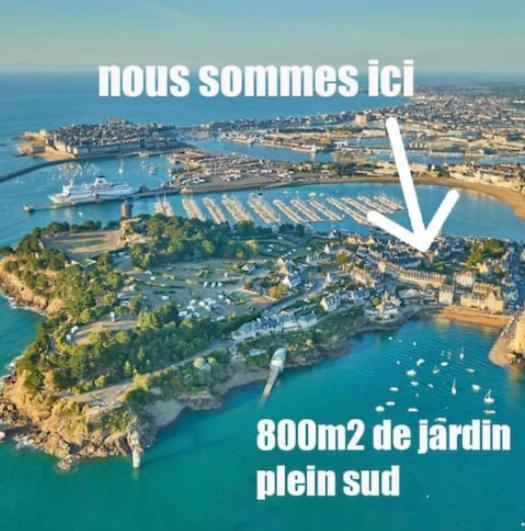 Chambre Majorelle - Rdc - Plage 50M - Rue Gratuite Saint-Malo Exterior photo